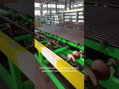 Ensaios combinados não destrutivos de corrente de redemoinho axial e radial da haste redonda