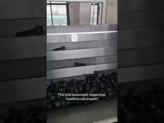 Corrente Eddy não destrutiva inspecção automática online de defeitos internos do parafuso vídeo