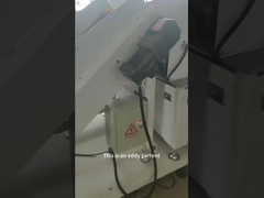 Equipamento de ensaio não destrutivo de corrente de redemoinhos de inspecção automática em linha de parafusos de vídeo