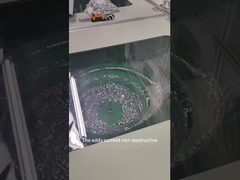 Detector de falhas de corrente de Eddy vídeo de detecção automática de anel magnético