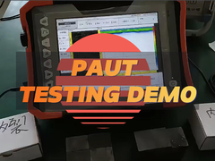 PAUT ((Teste ultrasônico em matriz de fases) Tutorial do equipamento DSS-PAUT28