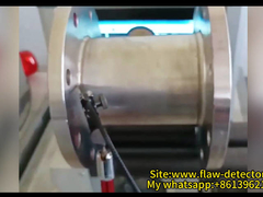 Teste por correntes parasitas na inspeção de grandes defeitos em flanges