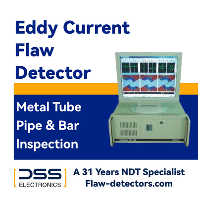 Bom preço Inspecção não destrutiva Detector de falhas de corrente Eddy para tubos de cobre on-line
