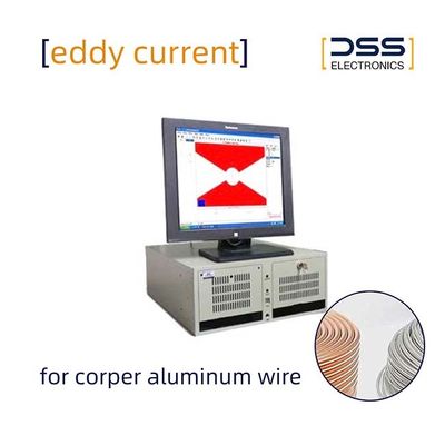 Frequência de teste ampla Detector de falhas de corrente Eddy digital inteligente