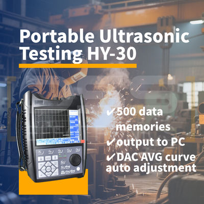 Bom preço Detector de defeitos ultrassônico portátil  Equipamento de ensaio de solda HY-30 NDT on-line