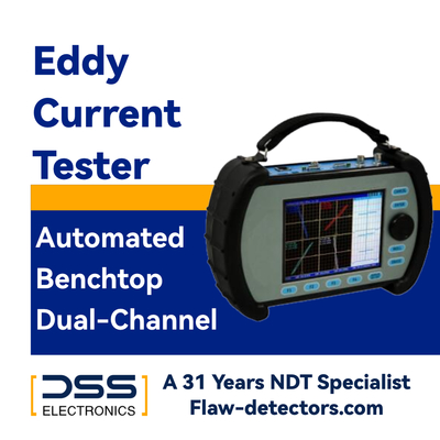 Bom preço Detector de falhas de corrente Eddy de canal duplo on-line