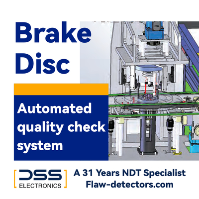 Bom preço Detector de defeitos por correntes parasitas em discos de freio totalmente automático Detecta inspeção SWT-607 on-line